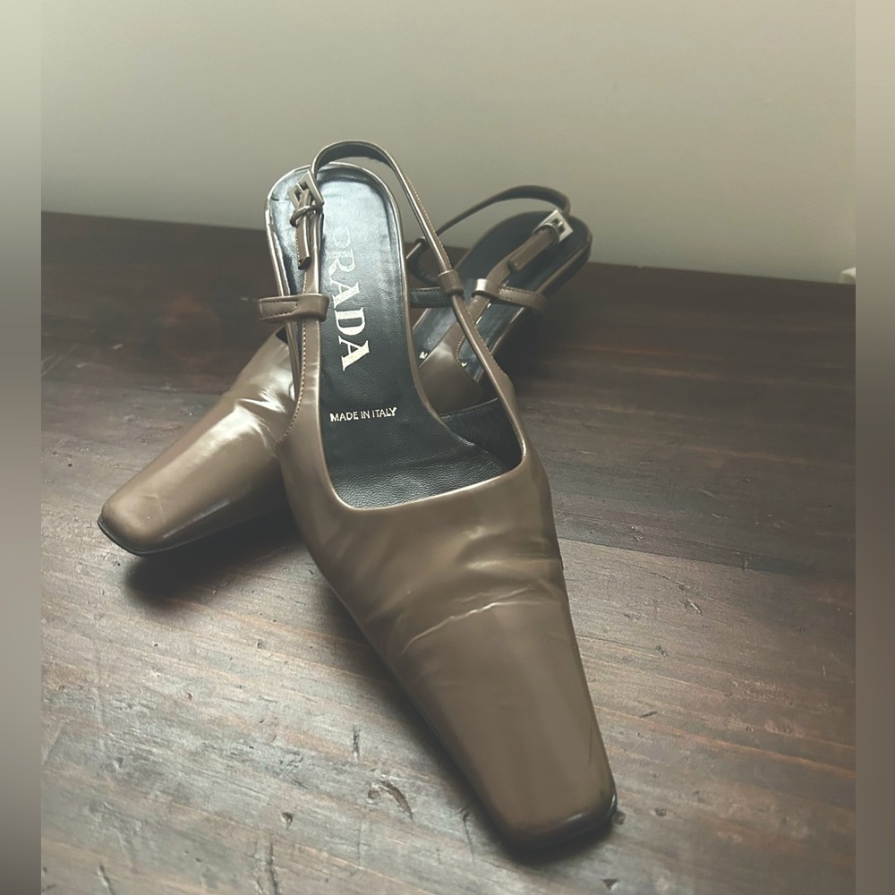 Vintage Prada Patent leather heels